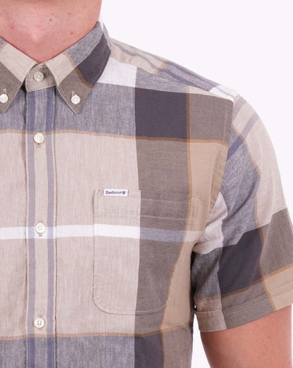 Barbour Douglas SS Shirt Amble Sand Tartan
