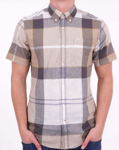 Barbour Douglas SS Shirt Amble Sand Tartan