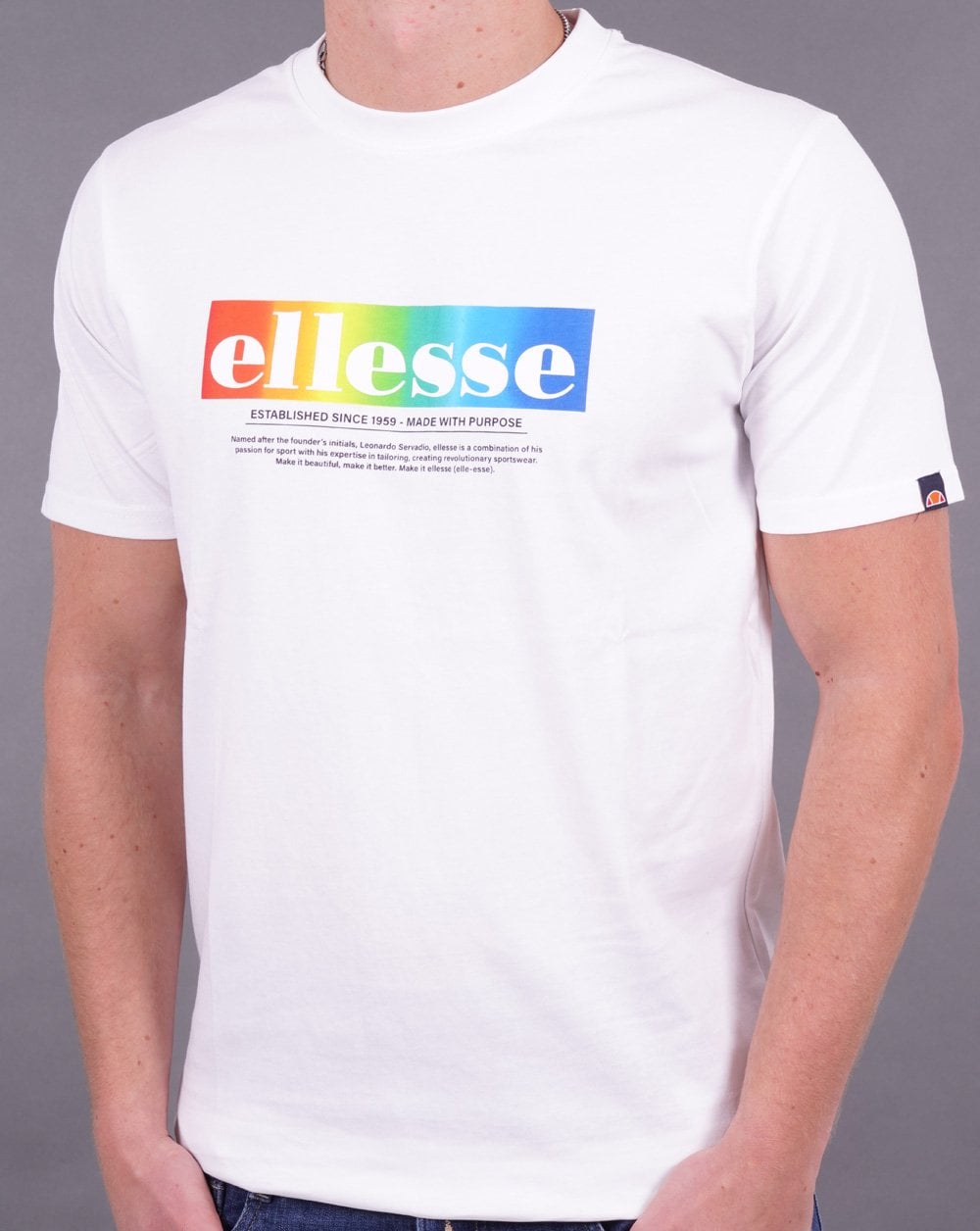 Ellesse Allegrio T Shirt White
