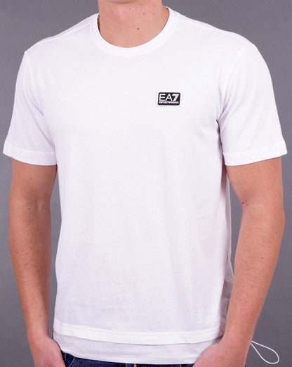 EA7 Emporio Armani Toggle T-shirt White