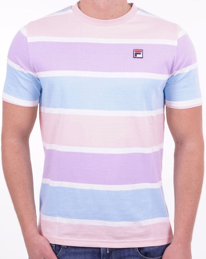 Fila Vintage T Shirt Sky Pink Lilac