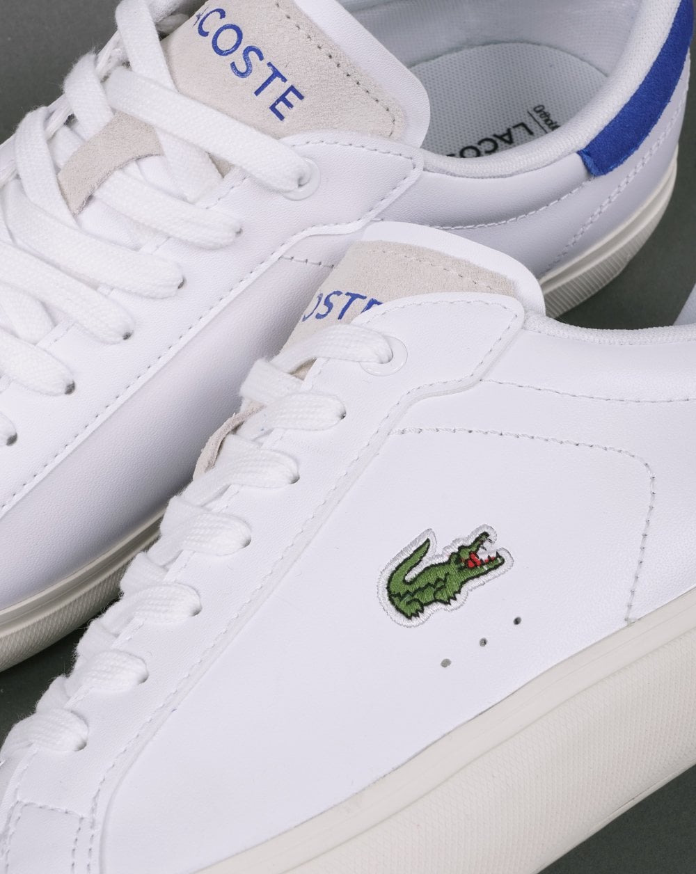 Lacoste Powercourt 123 SMA Trainer White/Blue