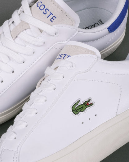 Lacoste Powercourt 123 SMA Trainer White/Blue