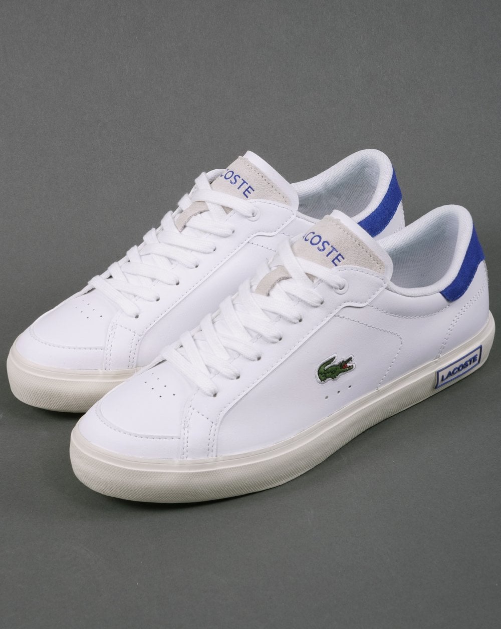 Lacoste Powercourt 123 SMA Trainer White/Blue