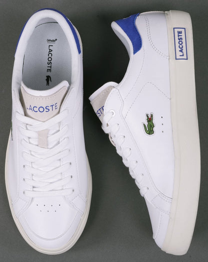 Lacoste Powercourt 123 SMA Trainer White/Blue