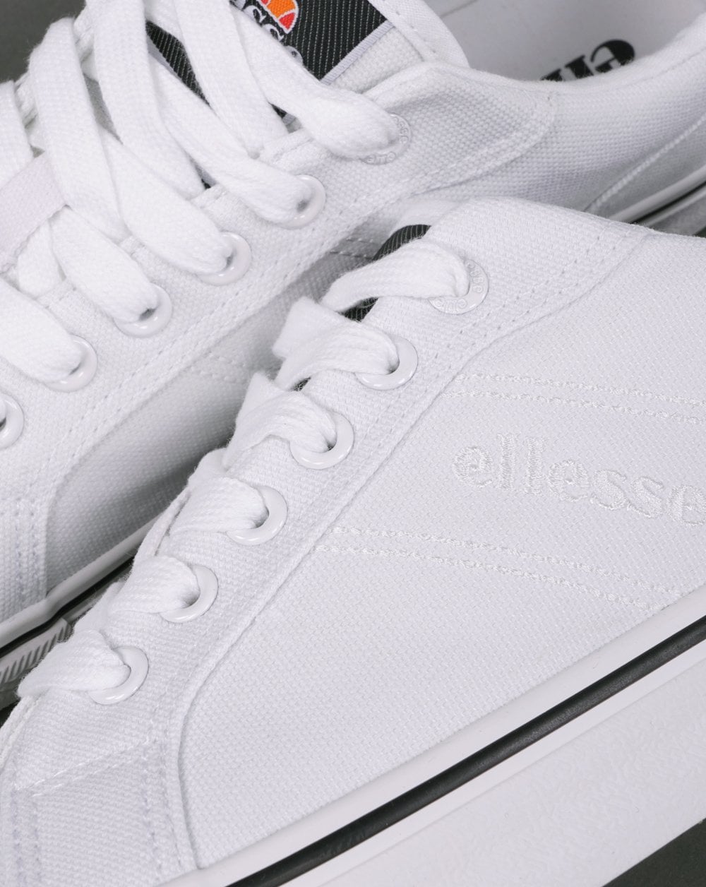 Ellesse Canvas Vulc Pumps White