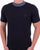 Gabicci Vintage Feltnor Turtle Neck Knit Tee Navy