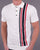 Gabicci Vintage Soda Knit Polo Off White