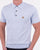 Gabicci Vintage Jackson Knitted Polo Sky