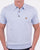 Gabicci Vintage Jackson Knitted Polo Sky