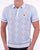 Gabicci Vintage Dafoe Knit Polo Sky