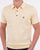 Gabicci Vintage Jackson Knitted Polo Lemon