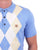 Gabicci Vintage Bogart Knit Polo Marina Blue
