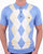 Gabicci Vintage Bogart Knit Polo Marina Blue