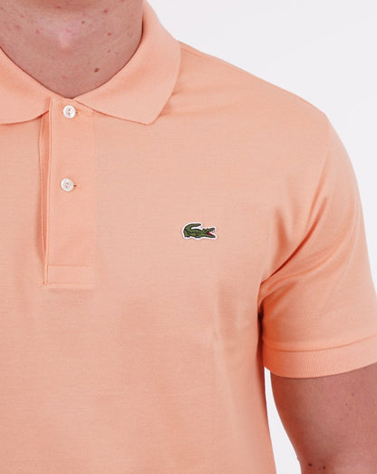 Lacoste Classic Polo Shirt Peach
