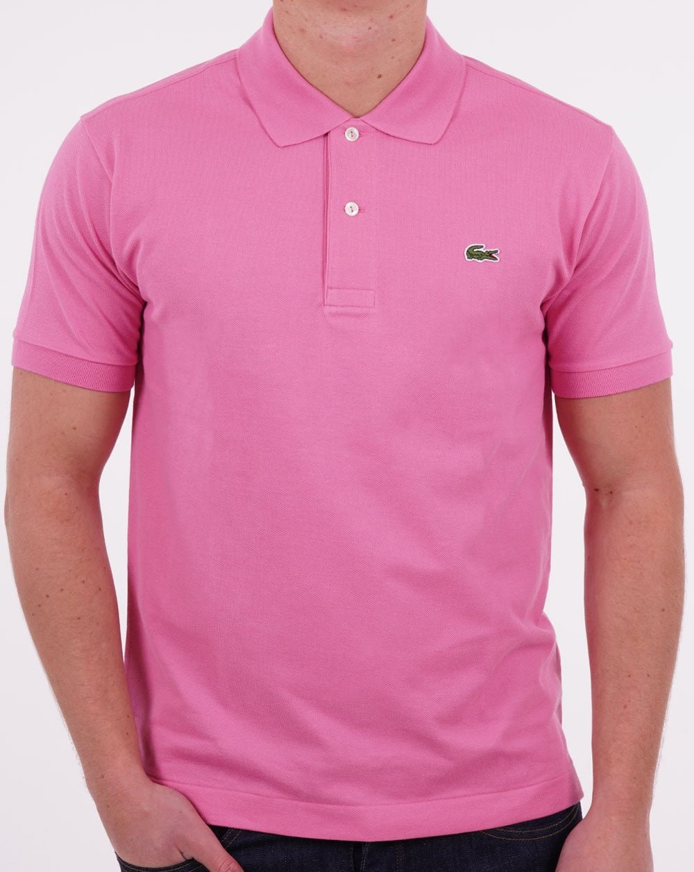 Lacoste Classic Polo Shirt Reseda Pink