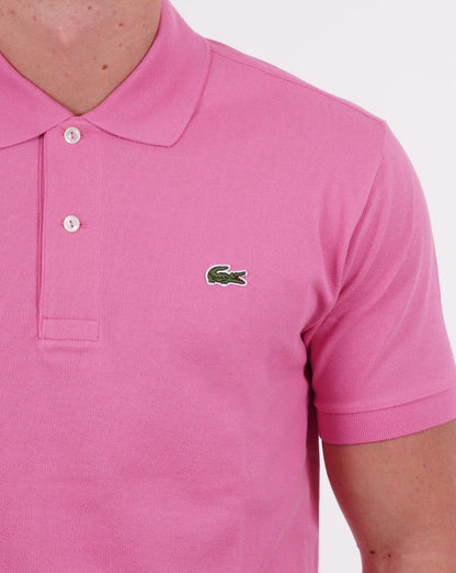Lacoste Classic Polo Shirt Reseda Pink