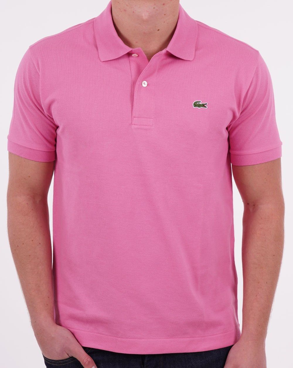 Lacoste Classic Polo Shirt Reseda Pink