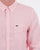 Lacoste Long Sleeve Linen Shirt Pink