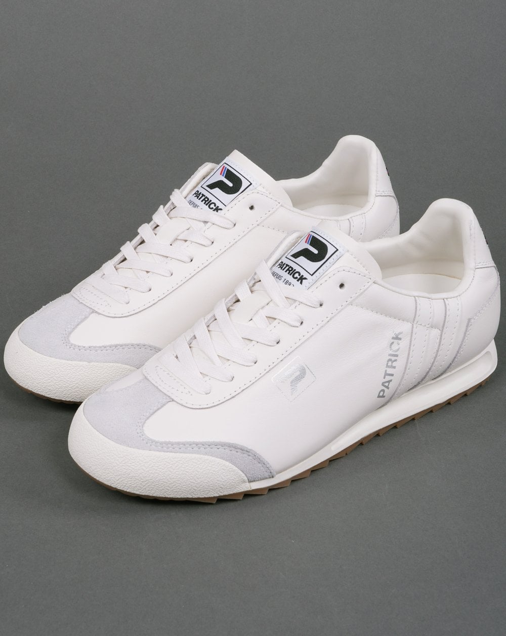 Patrick Original Trainers Leather Triple White
