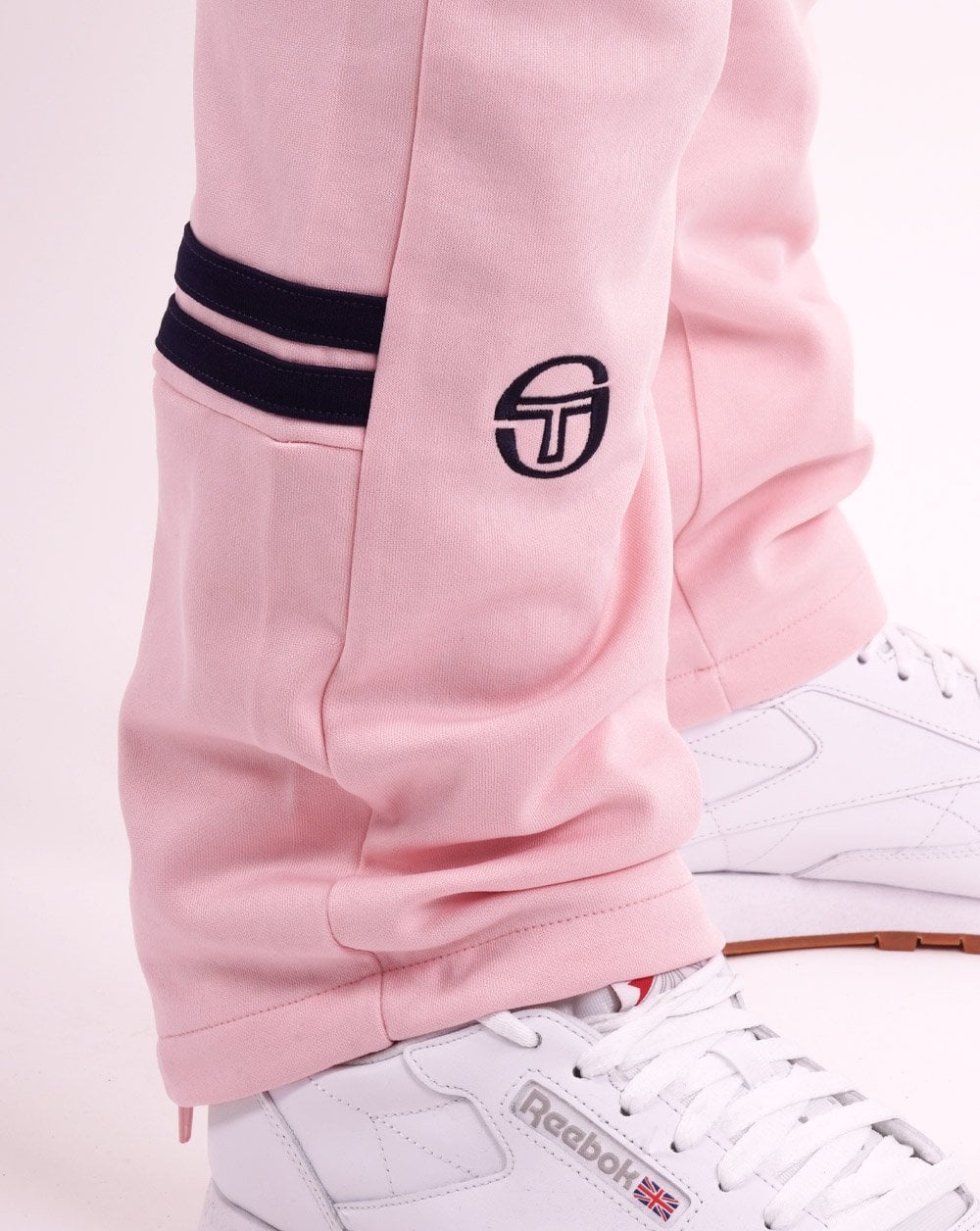 Sergio Tacchini Zip Bottom Orion Track Pants Pink
