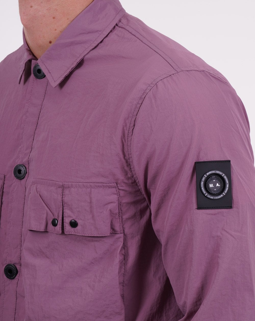 Marshall Artist Compacta Quinto Overshirt Berry