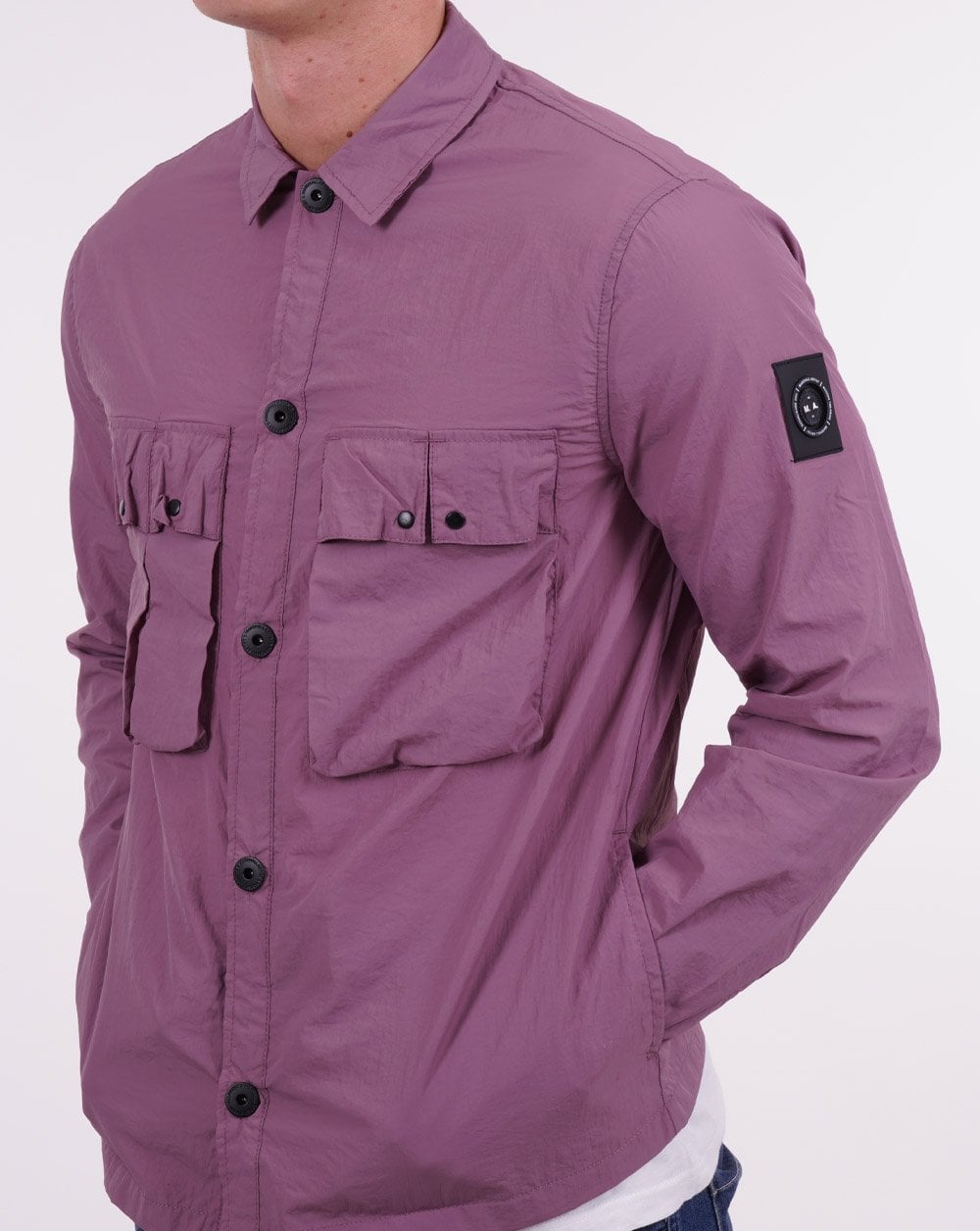 Marshall Artist Compacta Quinto Overshirt Berry