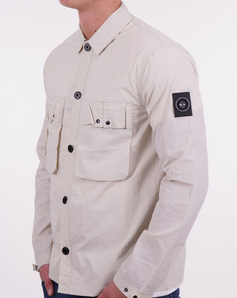 Marshall Artist Compacta Quinto Overshirt Stone