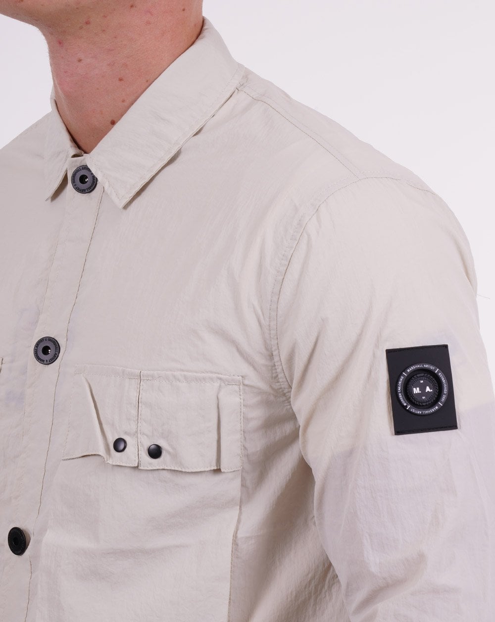 Marshall Artist Compacta Quinto Overshirt Stone