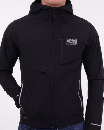 EA7 Dynamic Athlete Hooded Sweatshirt Black