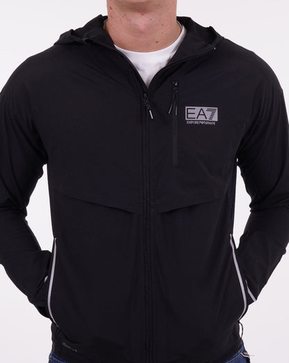 EA7 Dynamic Athlete Hooded Sweatshirt Black
