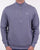 Barbour Rothley Half Zip Sweater Washed Blue
