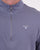 Barbour Rothley Half Zip Sweater Washed Blue