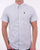 Luke Cambridge Short Sleeve Shirt White/Sky