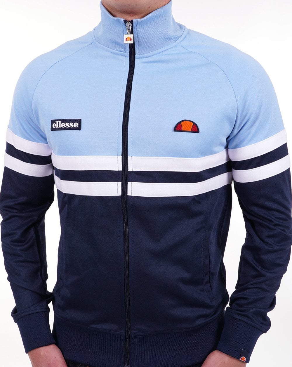 Ellesse Rimini Track Top Sky/Navy/White