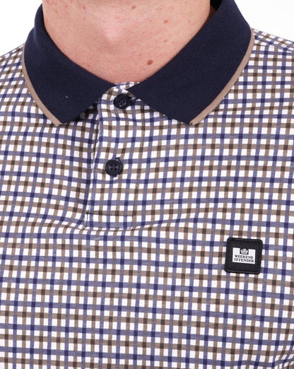 Weekend Offender Miller Polo Shirt House Check