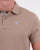 Barbour Tartan Pique Polo Washed Stone