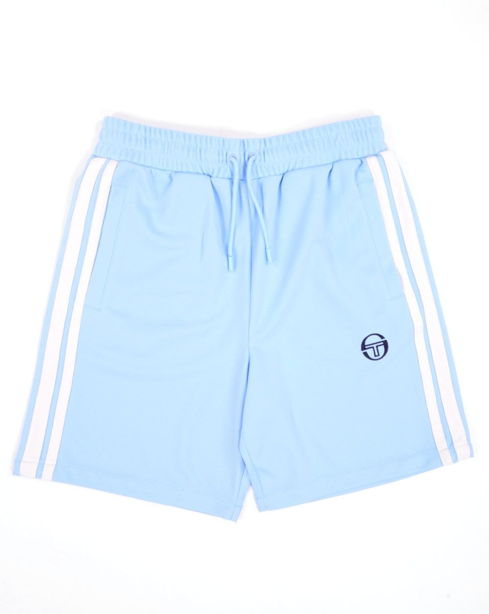 Sergio Tacchini Stripe Casual Shorts Sky Gardenia