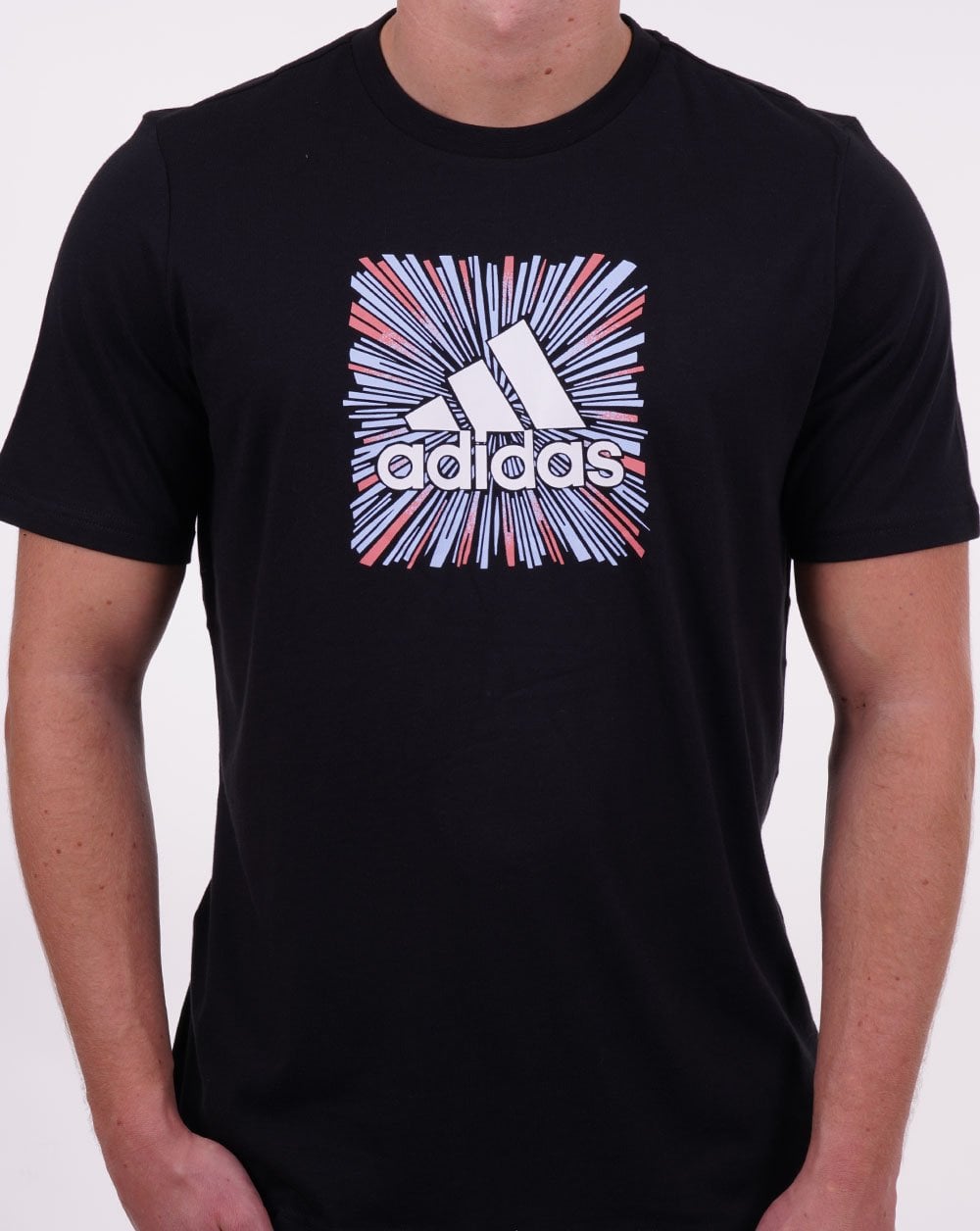 Adidas Optical Logo T Shirt Black
