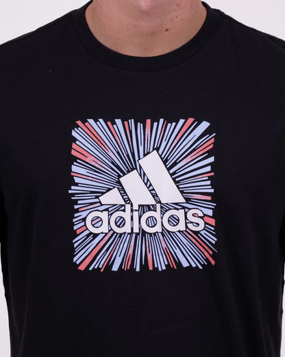Adidas Optical Logo T Shirt Black