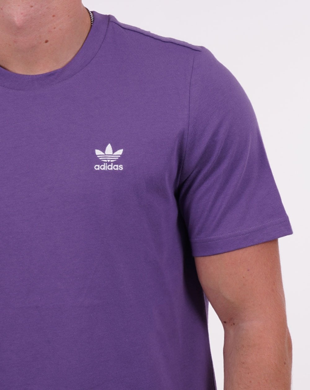 Adidas Originals Essential T Shirt Tech Purple