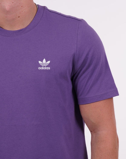 Adidas Originals Essential T Shirt Tech Purple