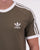 Adidas Originals 3 Stripes T Shirt Olive Green