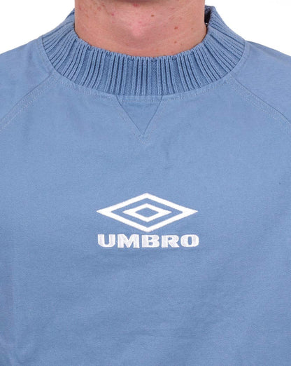 Umbro Classic 90s Drill Sweat Top Sky Blue
