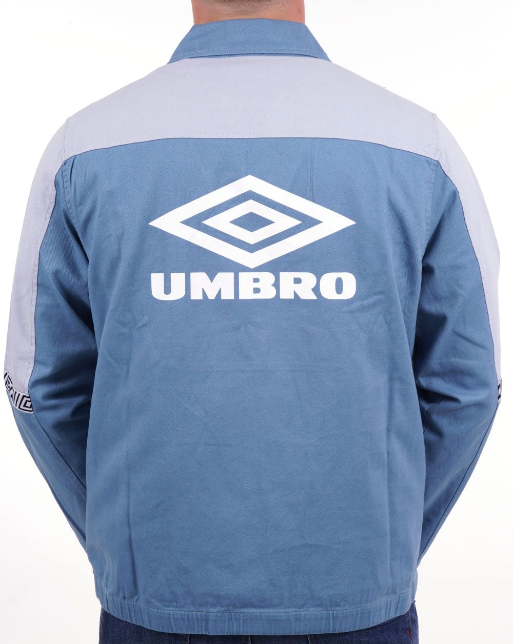 Umbro Classic 90s Drill Training Top Sky Blue