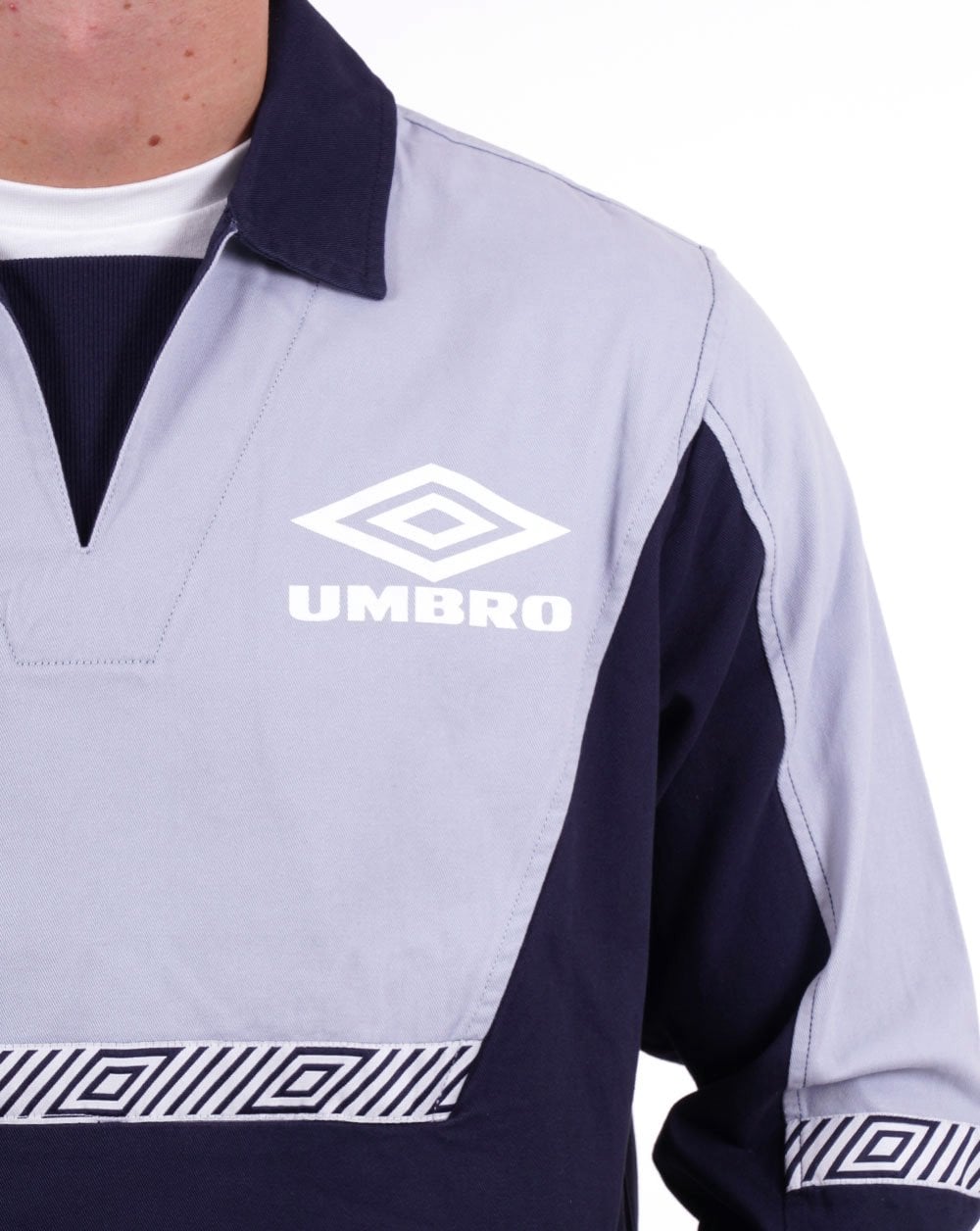 Umbro Classic 90s Drill Training Top Dark Navy