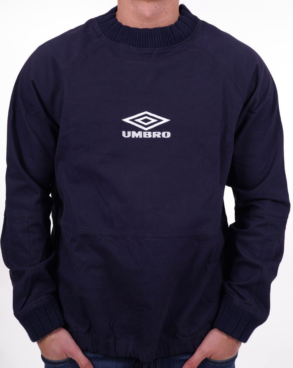 Umbro Classic 90s Drill Sweat Top Dark Navy