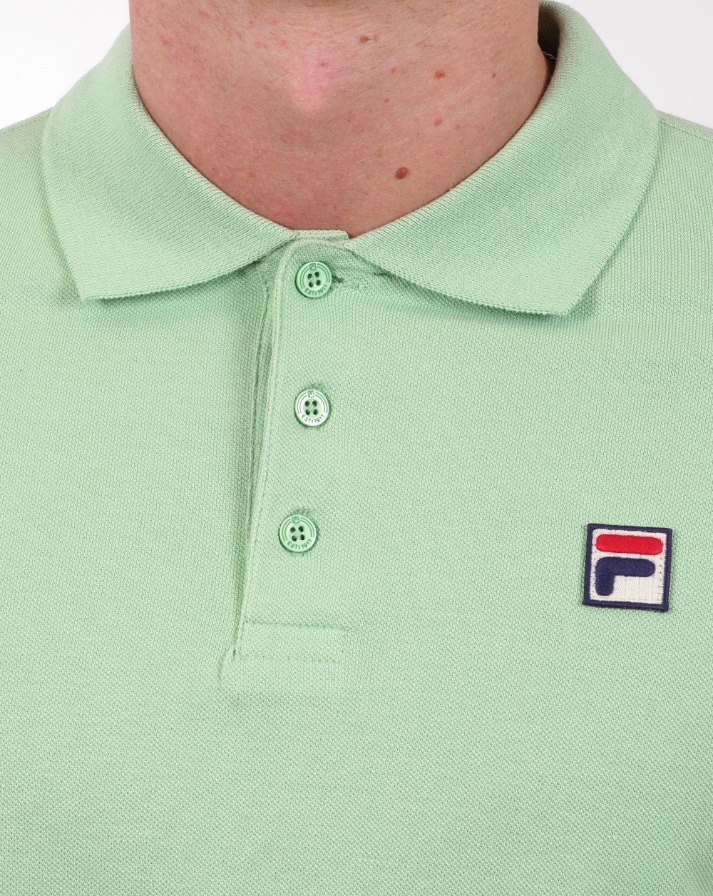 Fila Vintage Classic Polo Shirt Green