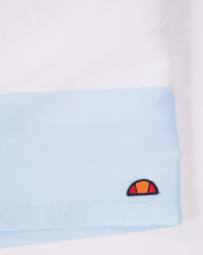 Ellesse Block Swim Shorts Blue White Sky