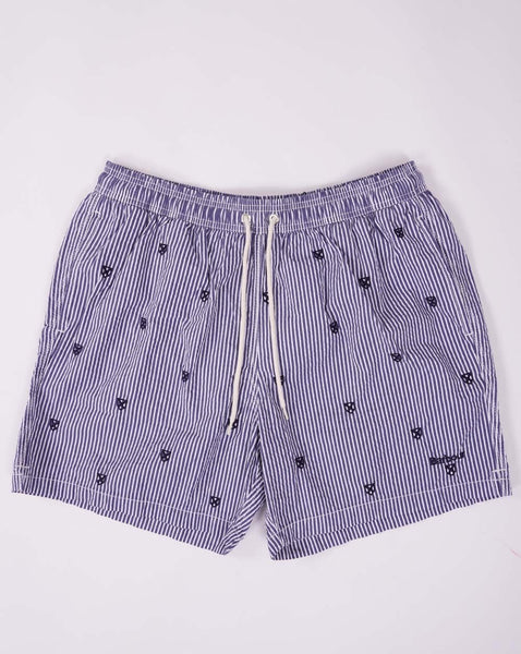 Barbour Shield Swim Shorts Navy